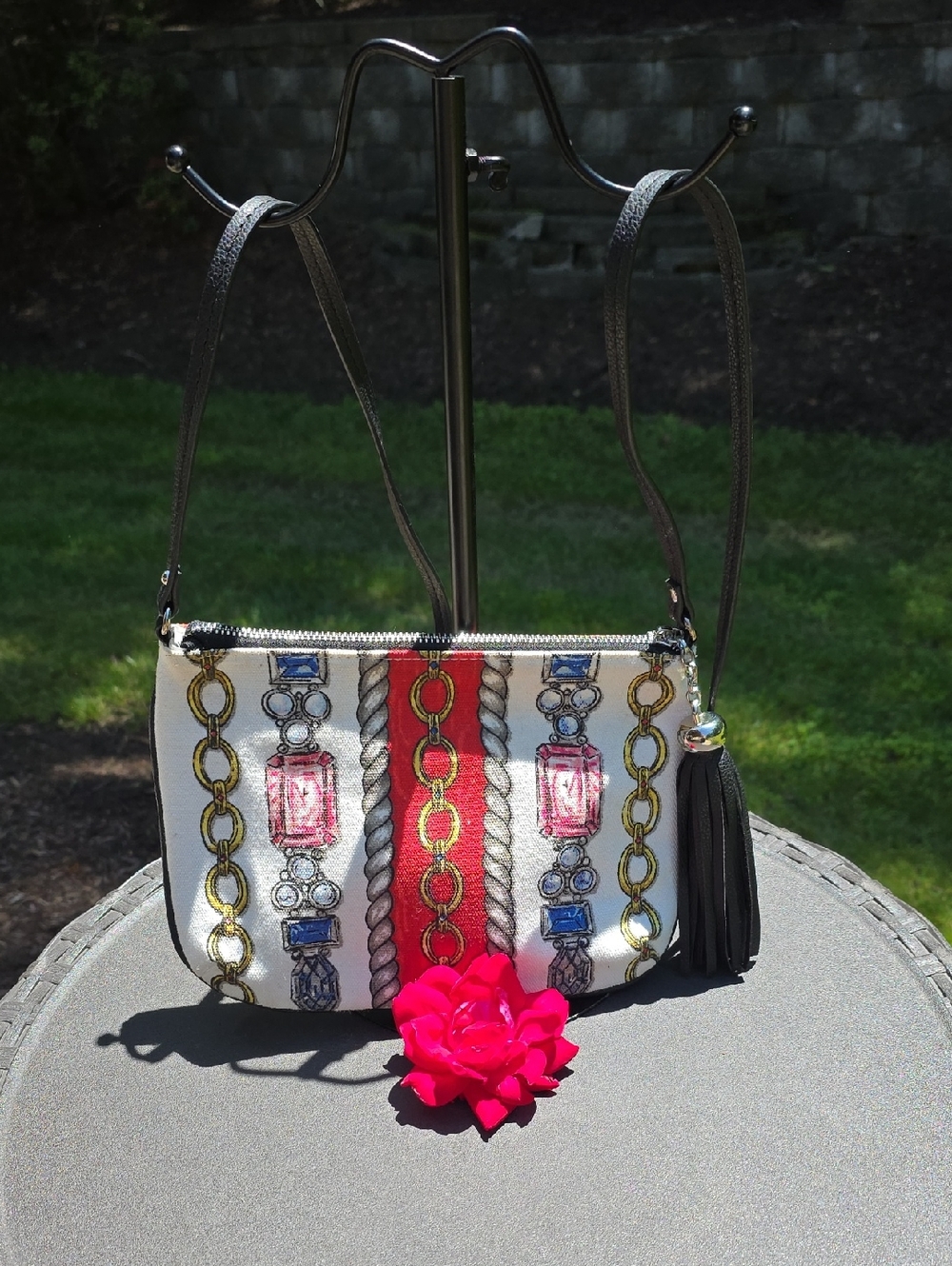 Brighton Crossbody with Jewelry Chain Motif